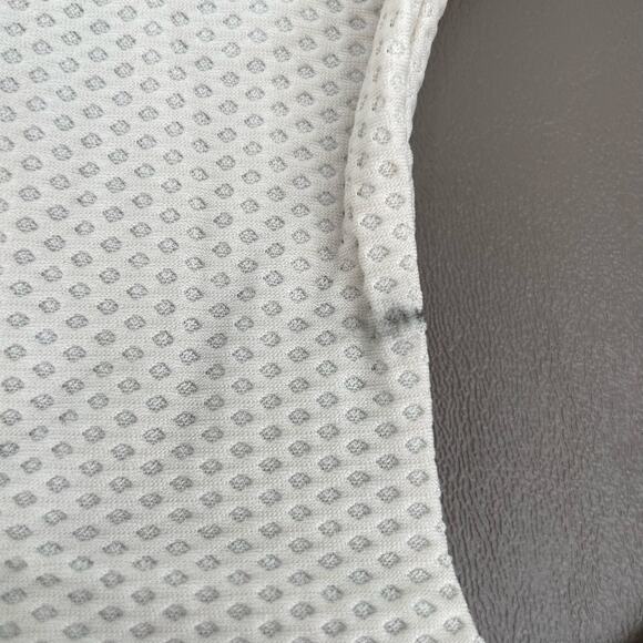 Outdoor Voices Doing Things White Cloud Polka Dot Sports Bra Sporty Athletic XS - Picture 10 of 11